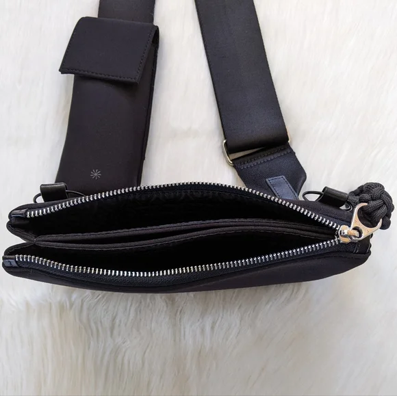 Athleta Revive Modular Black Crossbody Bag Like New - Picture 7 of 14